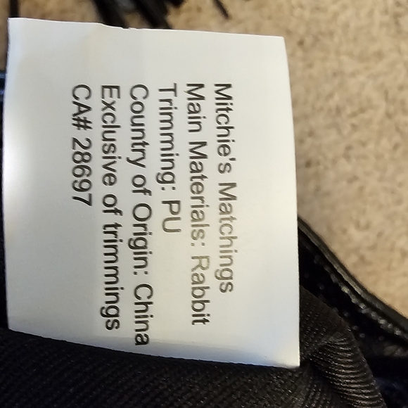 Mitchie's Fur handbag nwt - Picture 10 of 10